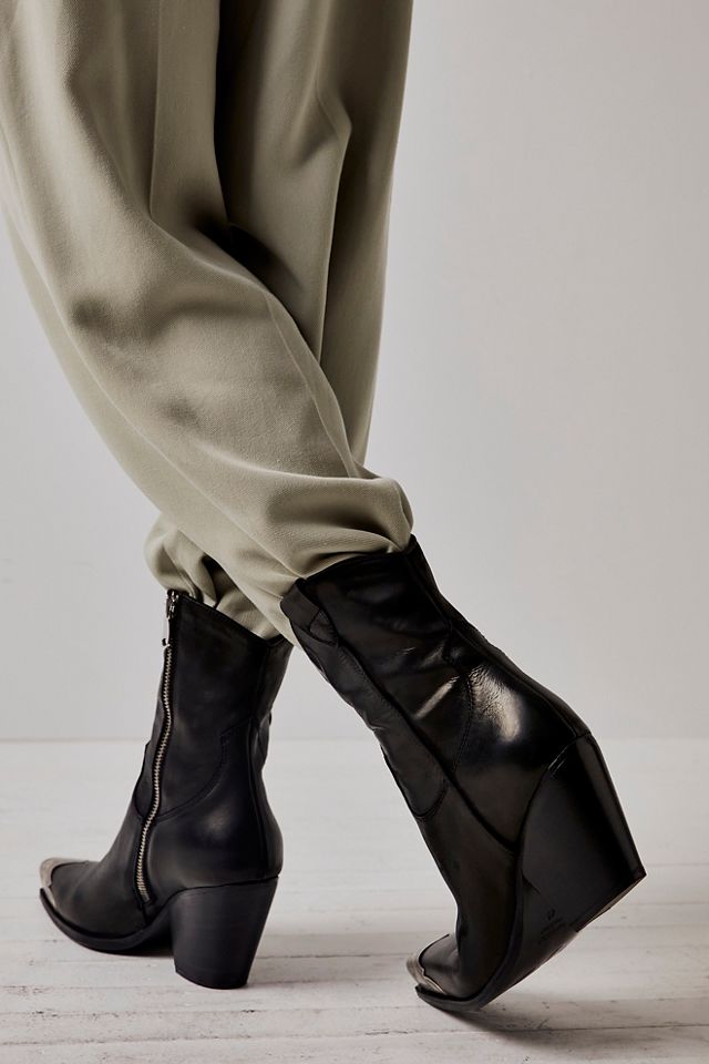  Free People Women's Brayden Western Boot (Pewter,  us_footwear_size_system, adult, women, numeric, medium, numeric_7)