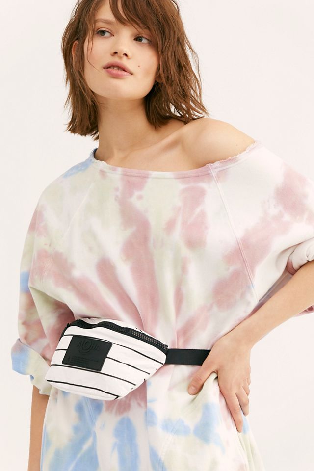 Aloha Pinstripe Mini Hip Bag #1