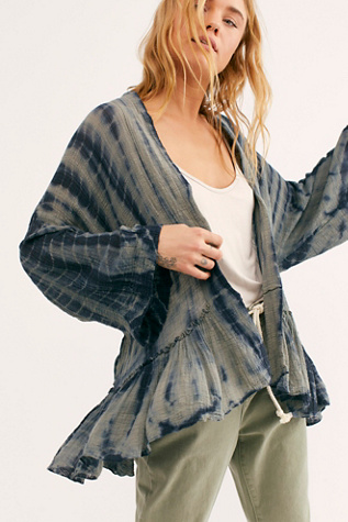 FP One Sasha Tie Dye Kimono | Free People