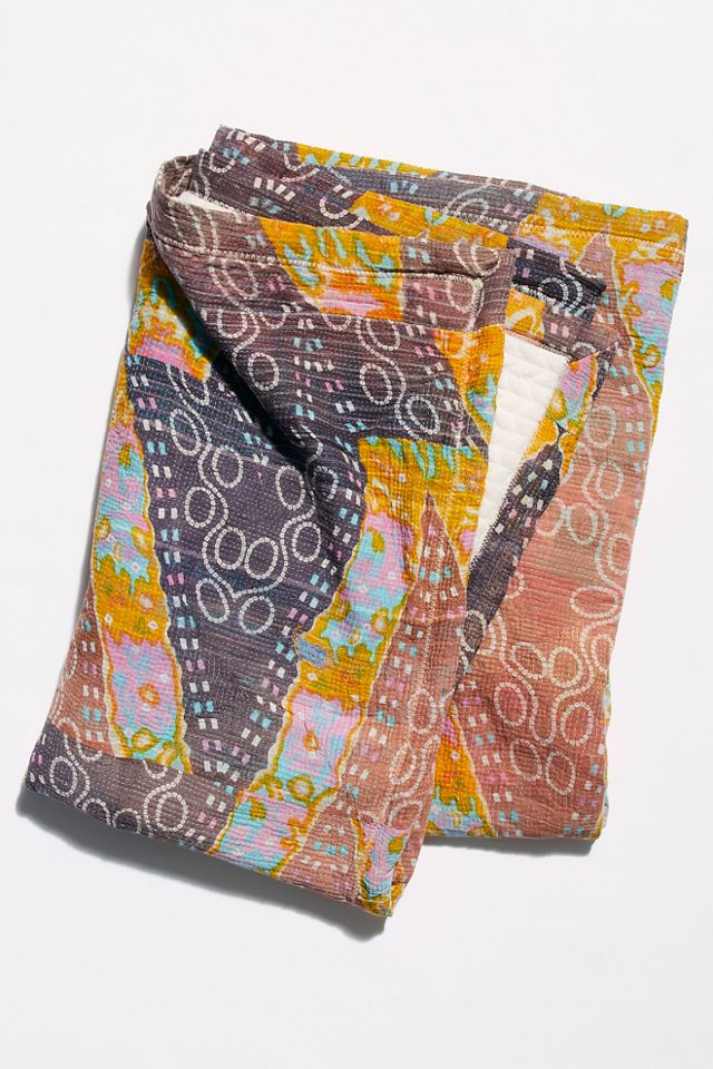 Head Regal Kantha Blanket #1