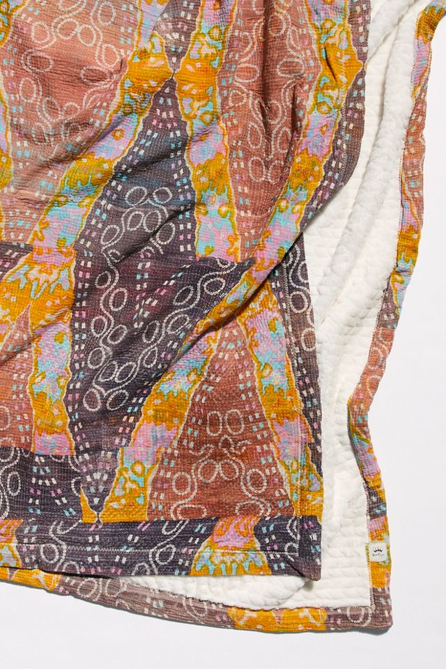 Head Regal Kantha Blanket #3