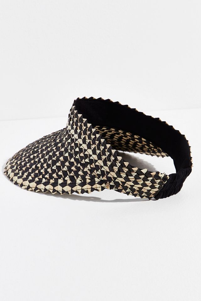 Island Hopper Speckled Straw Visor #3