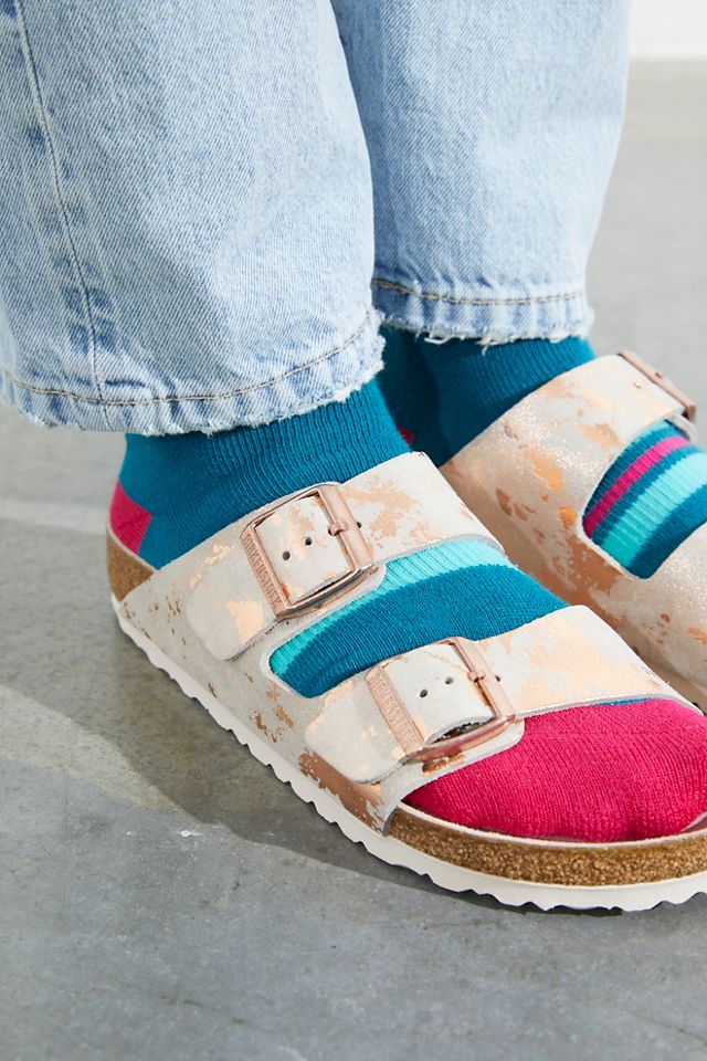 Arizona Vintage Metallic Birkenstock Sandals #1