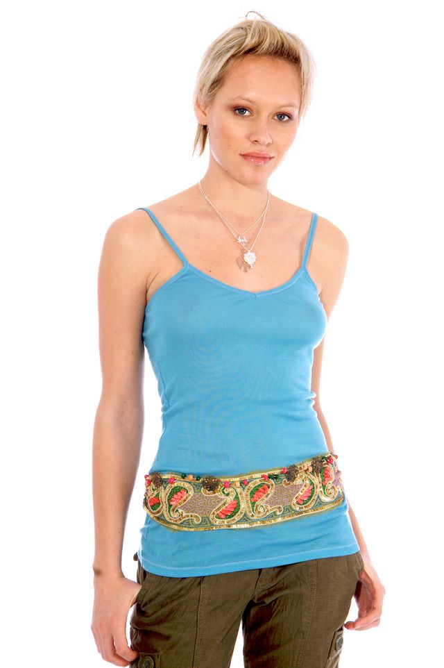 Sari Border Tie Back Belt #2