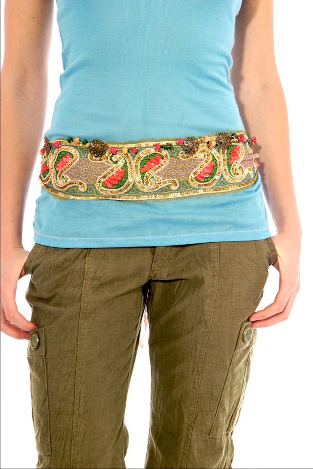 Sari Border Tie Back Belt #3