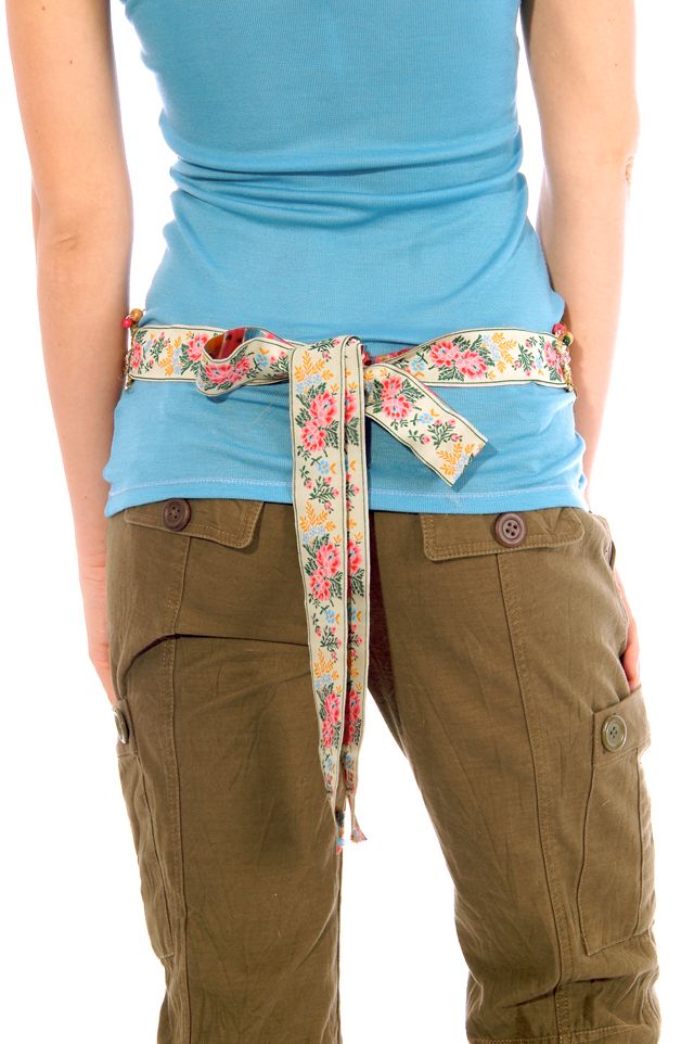 Sari Border Tie Back Belt #4