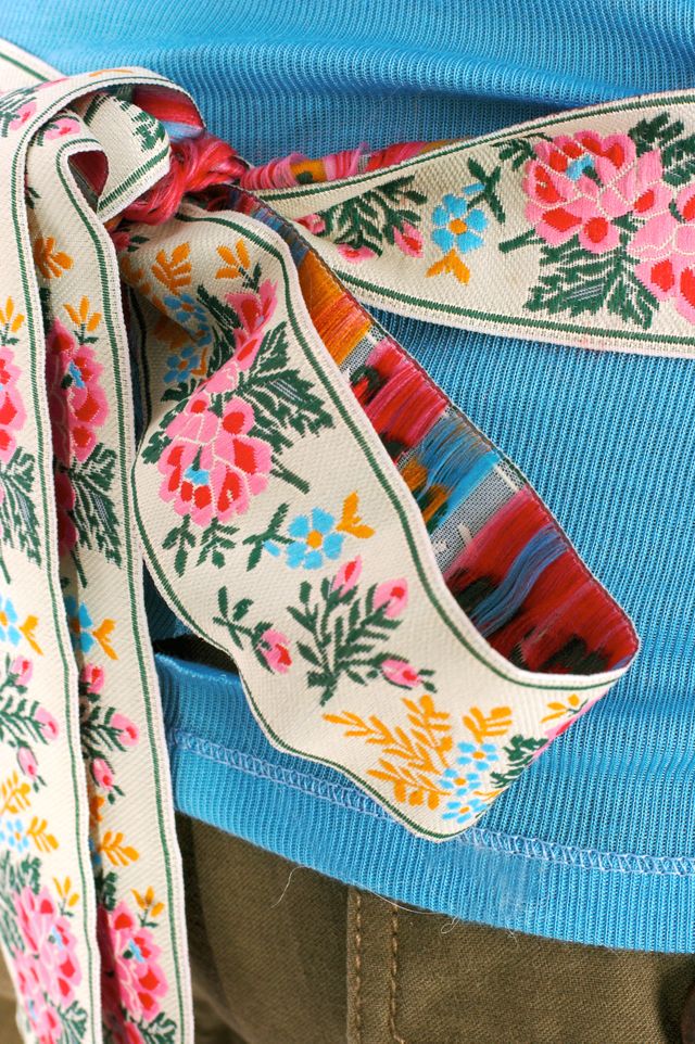 Sari Border Tie Back Belt #5