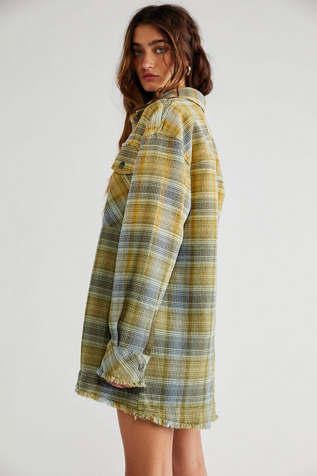Veste chemise à carreaux écossais Anneli #2