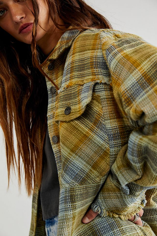 Veste chemise à carreaux écossais Anneli #3