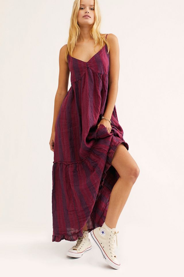 Isabella Stripe Maxi Dress Free People