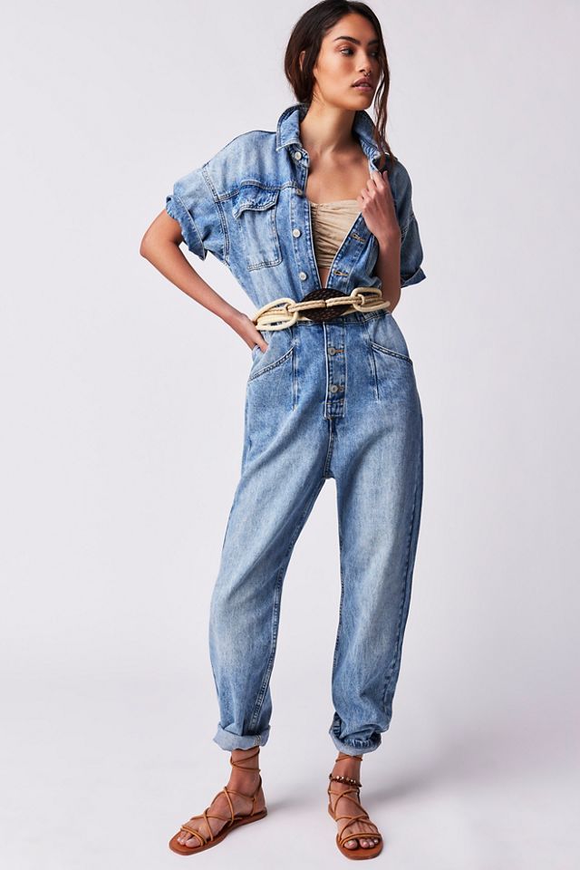 Free people store jumpsuit sale