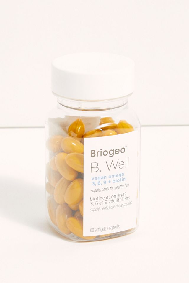 Briogeo B Well Omega + Biotin Hair Supplements Free People