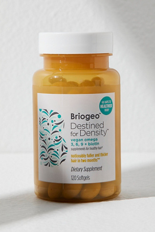 Briogeo B Well Omega + Biotin Hair Supplements at Free People, Destined For Density