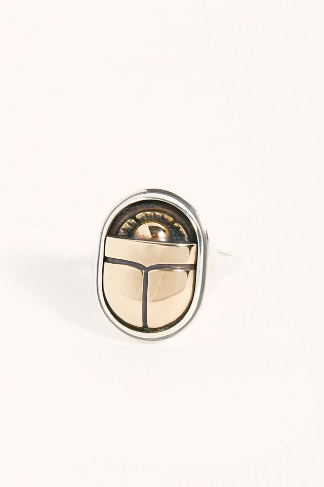 Scarab Signet Ring