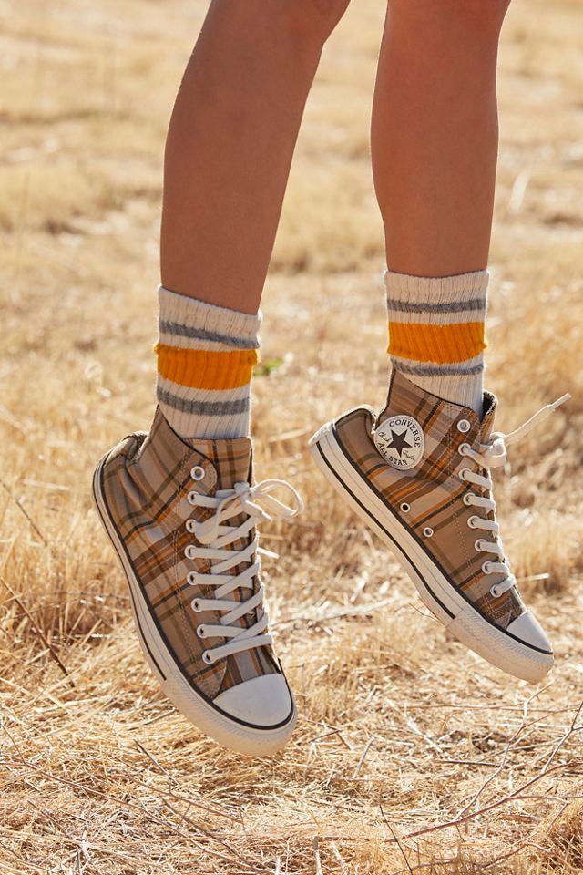 Chuck taylor all store star plaid