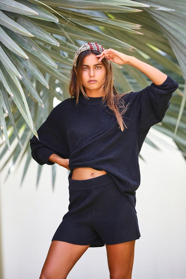 Malibu Surf Solid Sweater Set #2