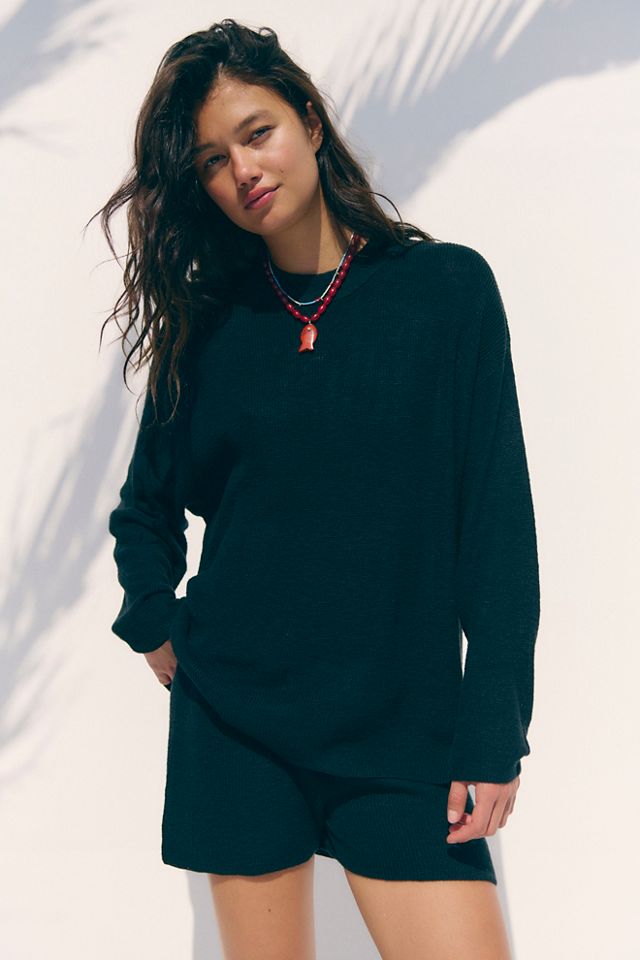 Malibu Surf Solid Sweater Set #3