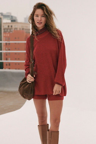 Malibu Solid Surf Co-Ord By free-est At Free People In July Red, Size: XS