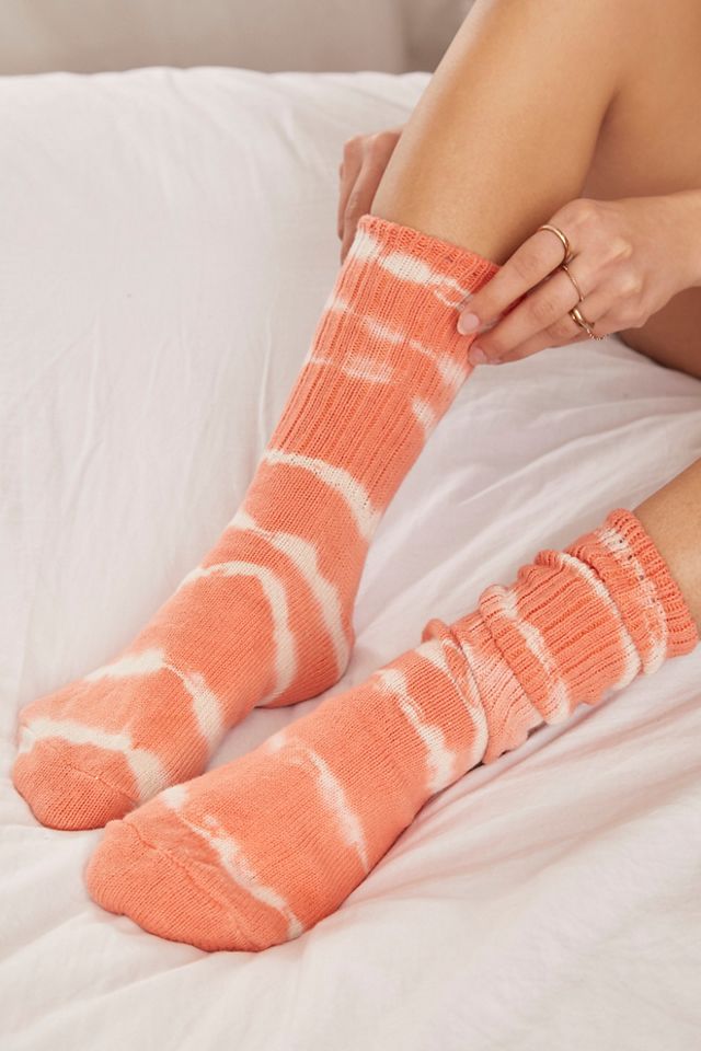 Wave Tie-Dye Socks