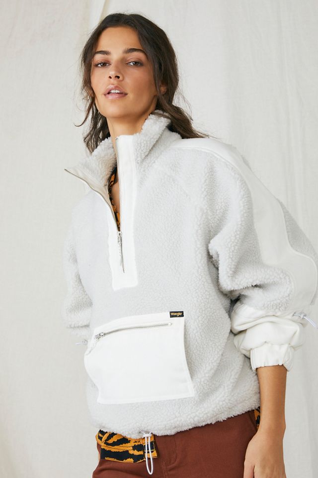 Pullover sherpa hotsell