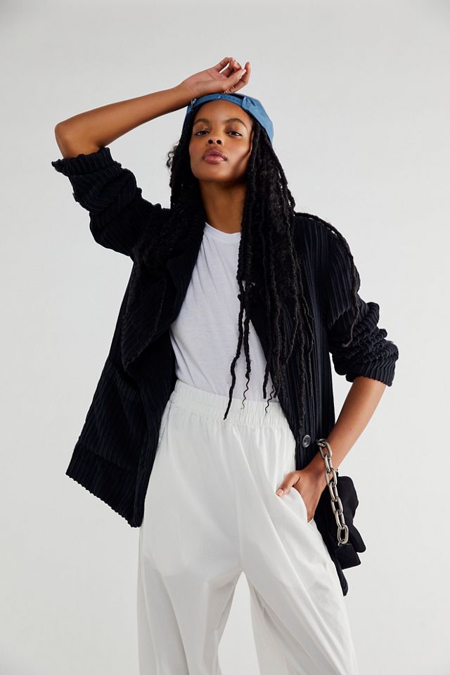 Blazer en velours côtelé Everly #1