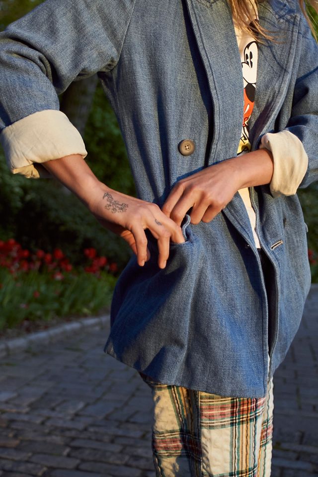 Adriana Denim Blazer #4