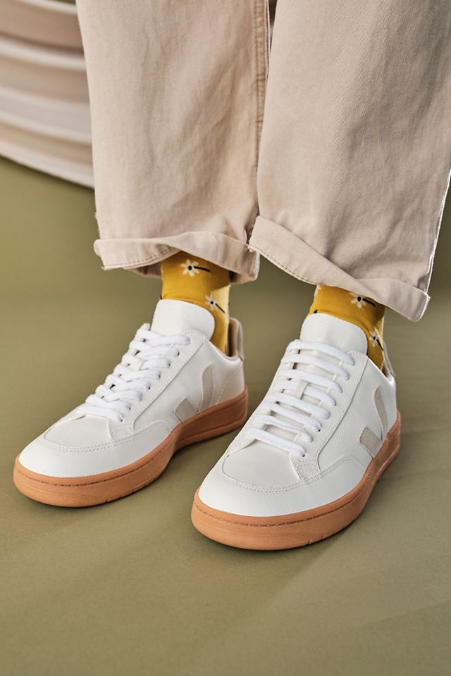 Veja V-12 Chromefree Sneakers | Free People