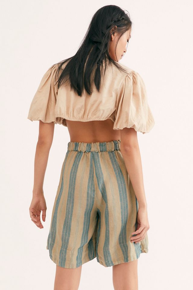 Easy Linen Bermuda Shorts #1