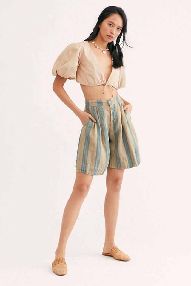 Easy Linen Bermuda Shorts #2