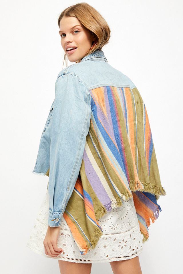 Free People In the 2024 Sun Denim Swing Jacket