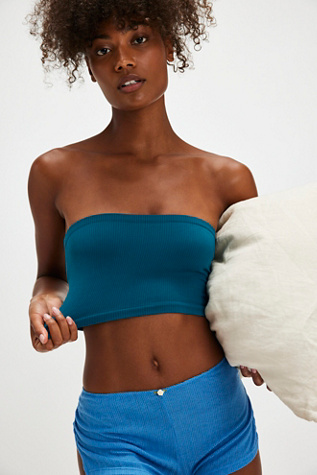 Adrienne Bandeau by Intimately at Free People in Ink Blue, Size: M/L