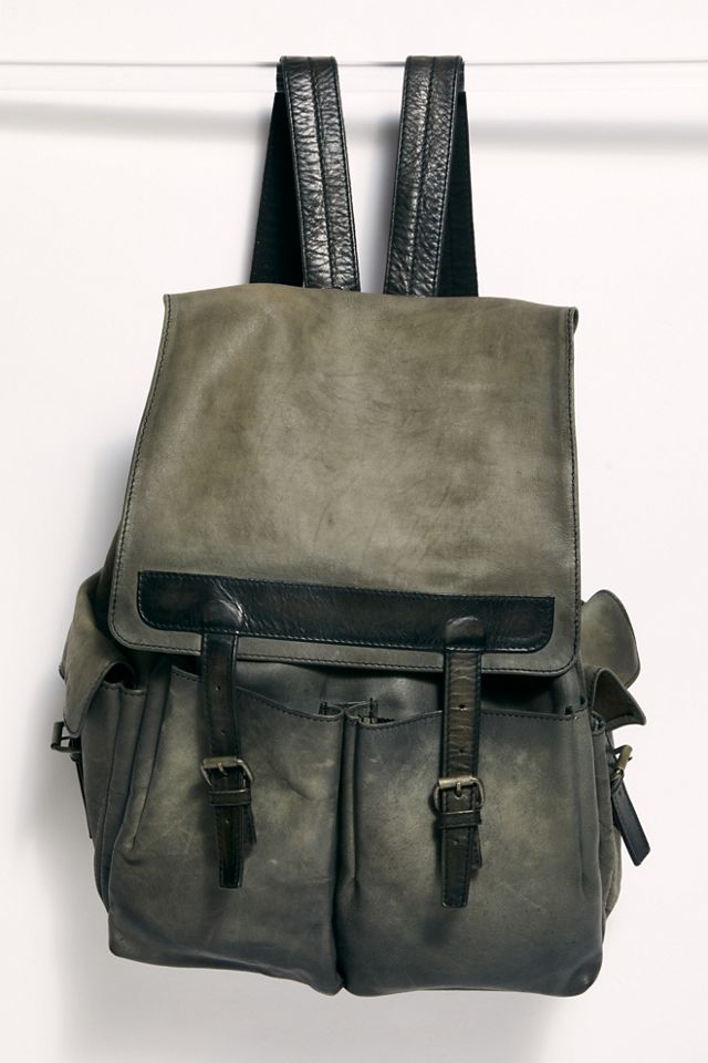 Free People We The Free Trailblazer Leather Backpack 56923410_001_0 main image 2