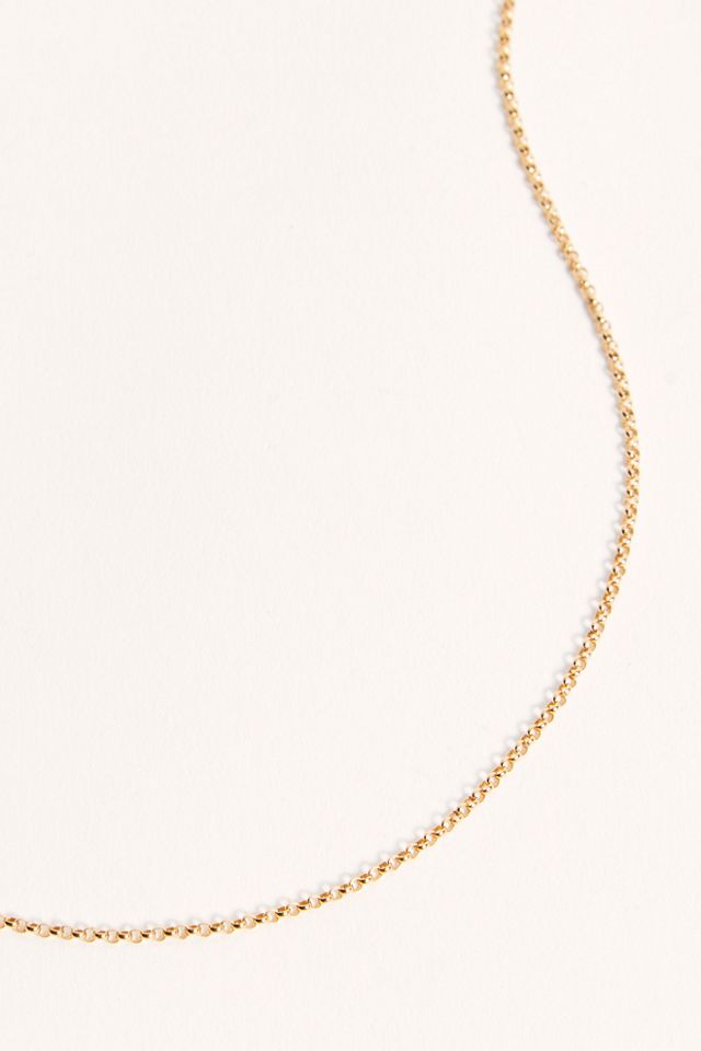 Oxbow Gold Pin Necklace #1