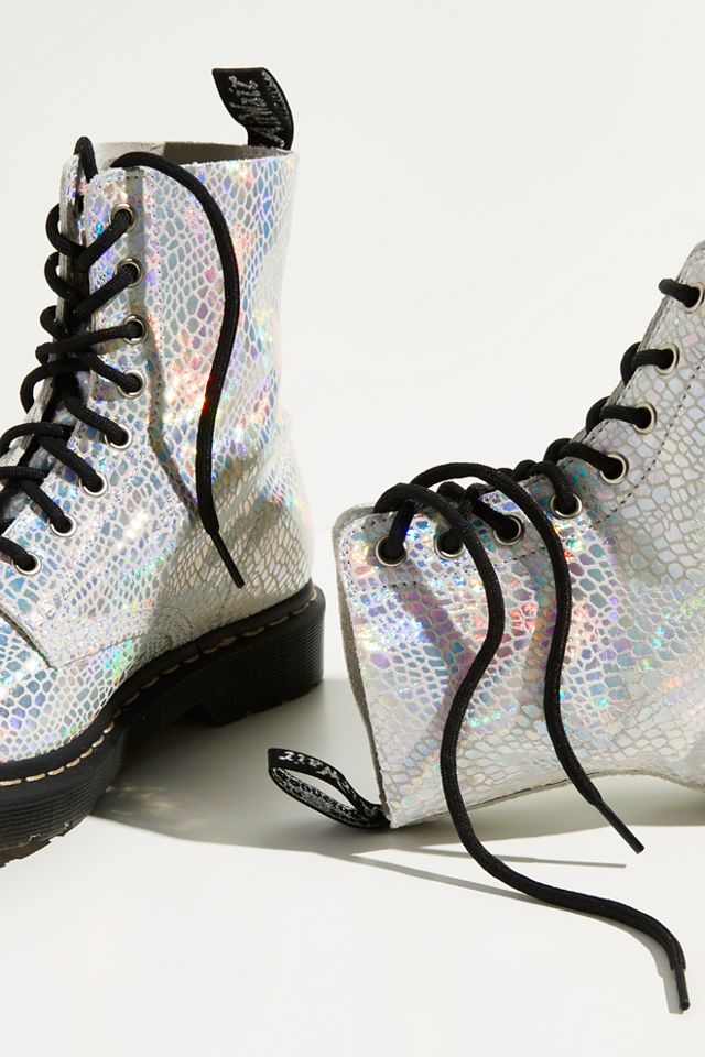 Dr. Martens 1460 Pascal Metallic Snake Boots #1