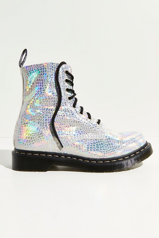 Dr. Martens 1460 Pascal Metallic Snake Boots #2