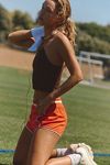 Happiness Runs Long Crop Tank