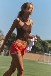 Happiness Runs Long Crop Tank