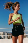 Happiness Runs Long Crop Tank
