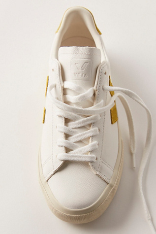 Veja Campo Trainers Shoe At Free People In Extra White/Liquor, Size: EU 37