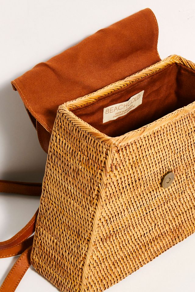 Free People beach straw backpack Lanai Straw Backpack | Free People main image 2