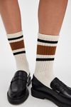 Retro Stripe Tube Socks