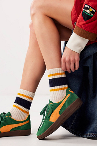 Retro Stripe Tube Socks product page