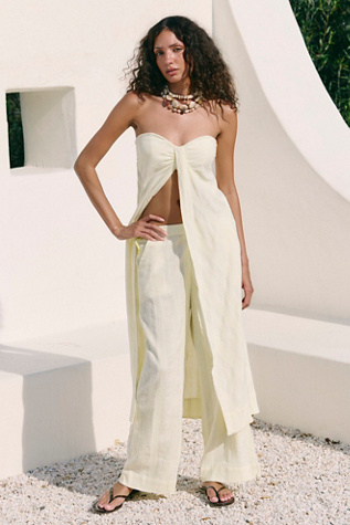 Banita Co-Ord by free-est at Free People in Lime Ice, Size: Medium