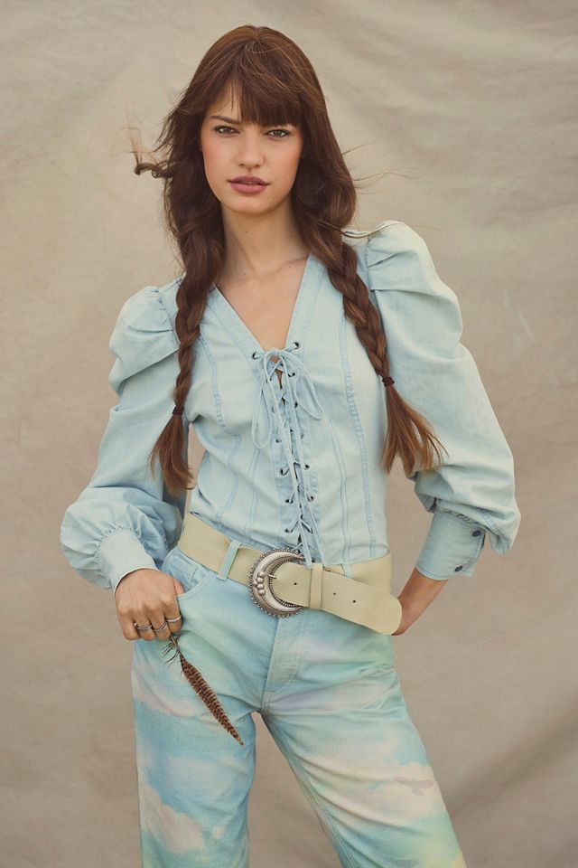 Moonbeam Leather Belt #1