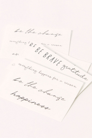 INKED by Dani Temporary Tattoos | Free People