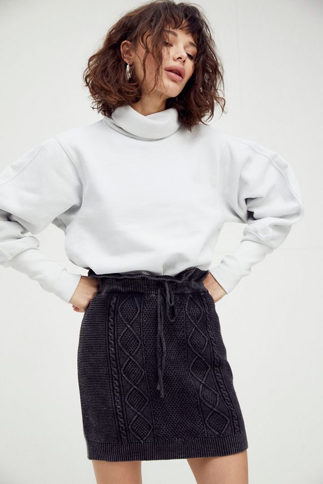 AGOLDE Extended Rib Sweatshirt