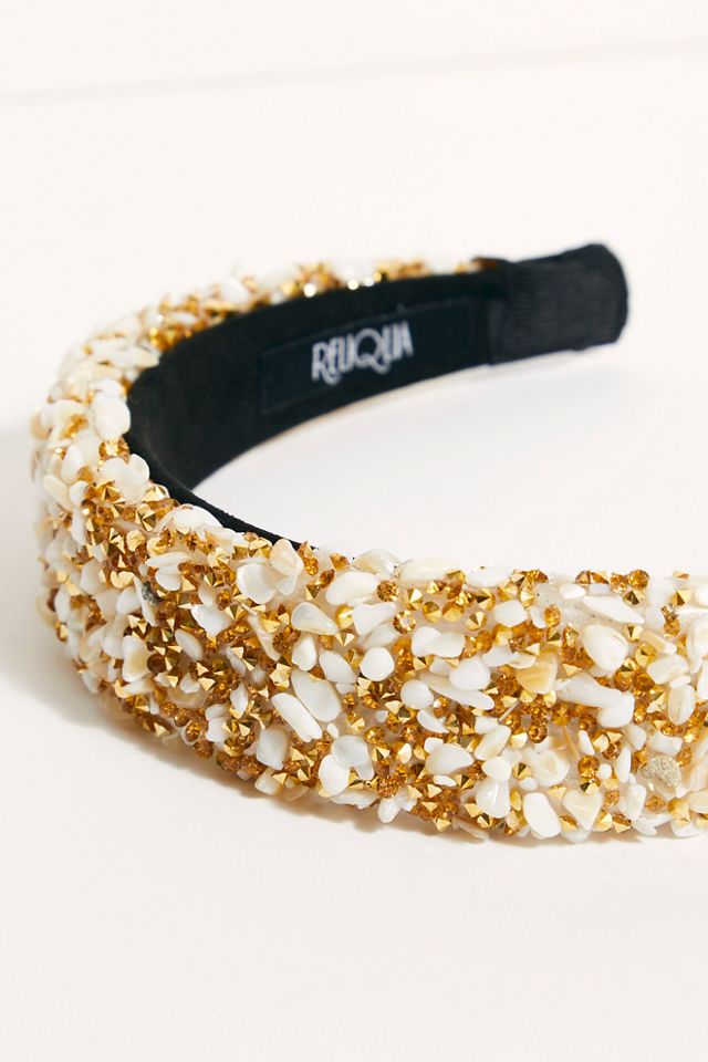 New?Free People-Shell Beaded Headband Free People Women main image 4