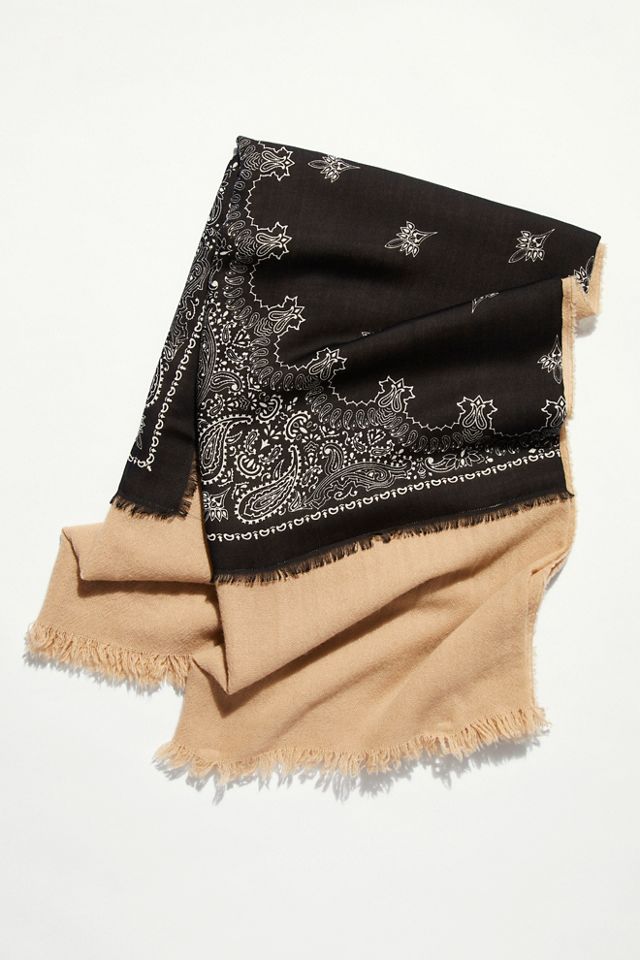 Ideal Cashmere Blanket Scarf Free People UK