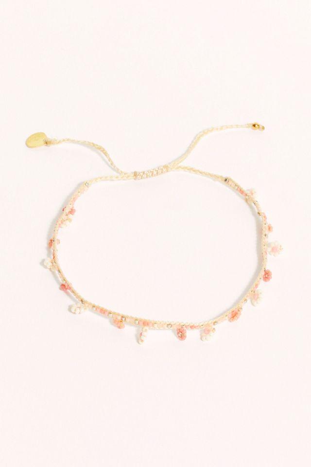 Tiny Daisy Anklet