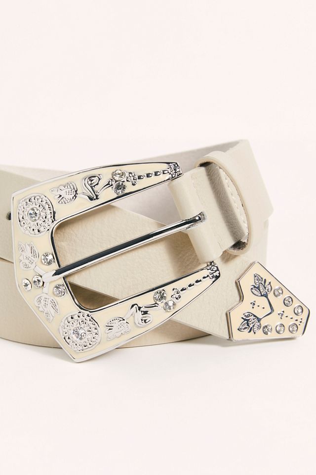 Laramie Leather Belt | Free People display picture 2